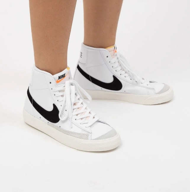 giày Nike Blazer Mid '77 Vintage 'White Black'