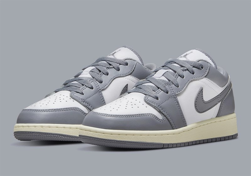 Giày Nike Air Jordan 1 Low Vintage Grey