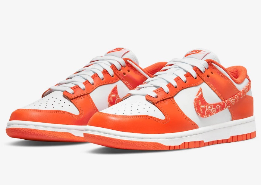 Giày Nike Dunk Low Essential “Orange Paisley”